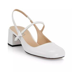 Prada Patent Leather Mary Jane Slingback heels